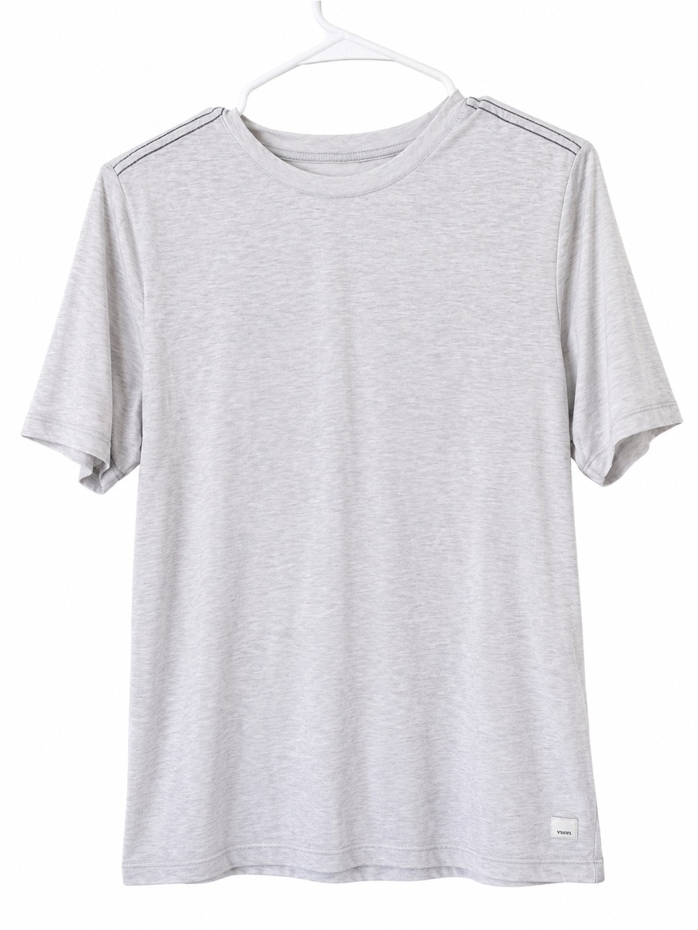 Vuori Light Gray Short Sleeve Crew Tee bundle x2